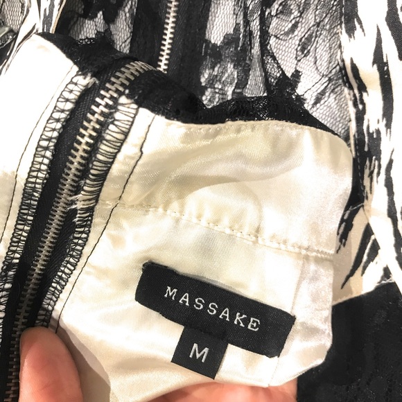 Lace Back Cocktail Dress NWOT - Size M - Picture 7 of 7